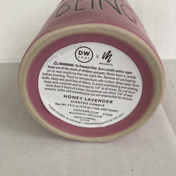 Rae Dunn WELL-BEING Candle - Picture 4 of 4